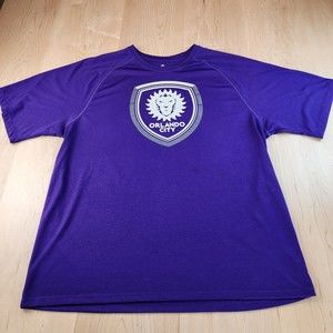 Orlando City Team MLS Jersey Shirt Adidas Climalite Unisex Size XL